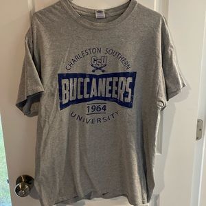 Charleston Southern University CSU gray heavy cotton t-shirt men’s large